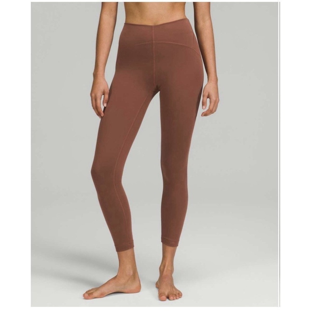 Lululemon Women's  Instill High-Rise‎ Tight 25" Ancient Copper Brown Size 6
